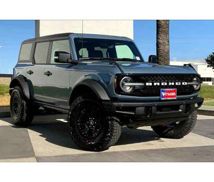 2024 Ford Bronco Wildtrak is a Blue, Grey 2024 Ford Bronco Car for Sale in Chico CA