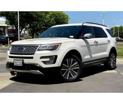 2016 Ford Explorer Platinum is a White 2016 Ford Explorer Platinum Car for Sale in Chico CA