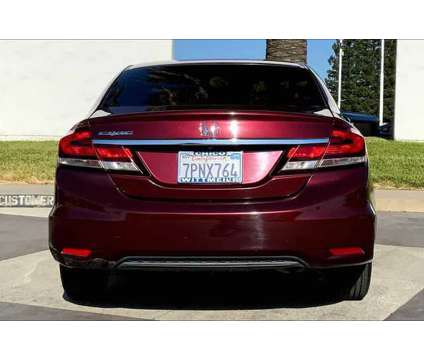 2015 Honda Civic LX is a Red 2015 Honda Civic LX Car for Sale in Chico CA