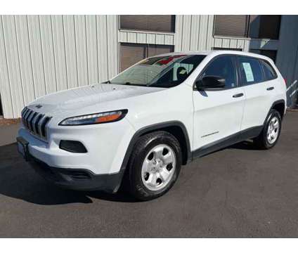 2016 Jeep Cherokee Sport is a White 2016 Jeep Cherokee Sport Car for Sale in Mcminnville OR