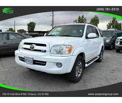 2007 Toyota Sequoia for sale is a White 2007 Toyota Sequoia Car for Sale in Ontario CA