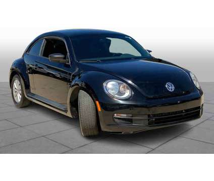 2016UsedVolkswagenUsedBeetleUsed2dr Auto PZEV is a Black 2016 Volkswagen Beetle Car for Sale in Oklahoma City OK