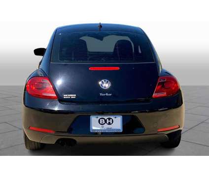 2016UsedVolkswagenUsedBeetleUsed2dr Auto PZEV is a Black 2016 Volkswagen Beetle Car for Sale in Oklahoma City OK