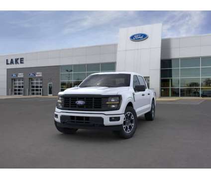 2024NewFordNewF-150New4WD SuperCrew 5.5 Box is a White 2024 Ford F-150 STX Car for Sale in Milwaukee WI