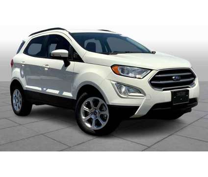 2020UsedFordUsedEcoSportUsedFWD is a White 2020 Ford EcoSport Car for Sale