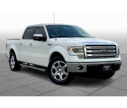 2014UsedFordUsedF-150Used2WD SuperCrew 145 is a Silver, White 2014 Ford F-150 Car for Sale in Houston TX