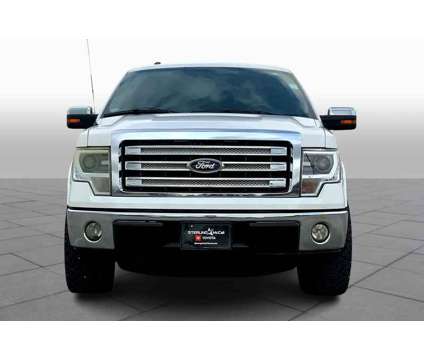 2014UsedFordUsedF-150Used2WD SuperCrew 145 is a Silver, White 2014 Ford F-150 Car for Sale in Houston TX