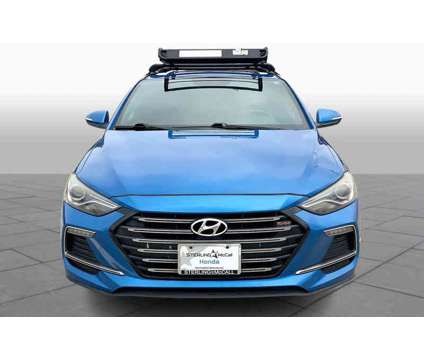 2018UsedHyundaiUsedElantraUsed1.6T Auto is a Blue 2018 Hyundai Elantra Car for Sale in Kingwood TX
