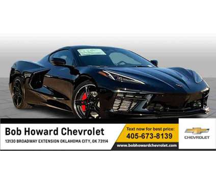 2024NewChevroletNewCorvetteNew2dr Stingray Cpe is a Black 2024 Chevrolet Corvette Car for Sale in Oklahoma City OK