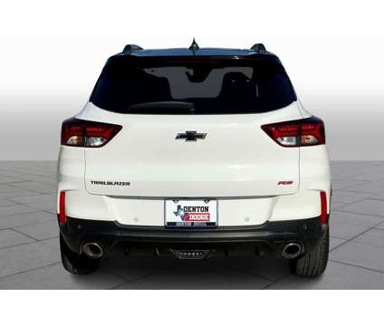 2021UsedChevroletUsedTrailBlazer is a White 2021 Chevrolet trail blazer Car for Sale in Denton TX
