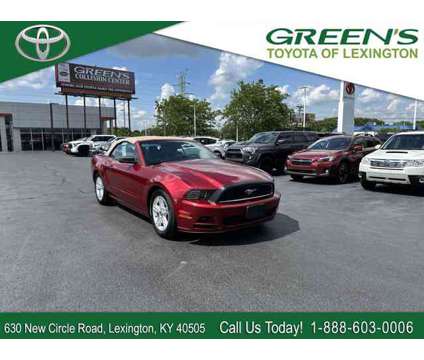 2014 Ford Mustang V6 is a Red 2014 Ford Mustang V6 Car for Sale in Lexington KY
