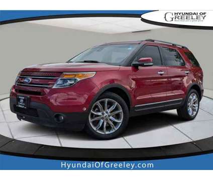 2015 Ford Explorer Limited is a Red 2015 Ford Explorer Limited Car for Sale in Greeley CO