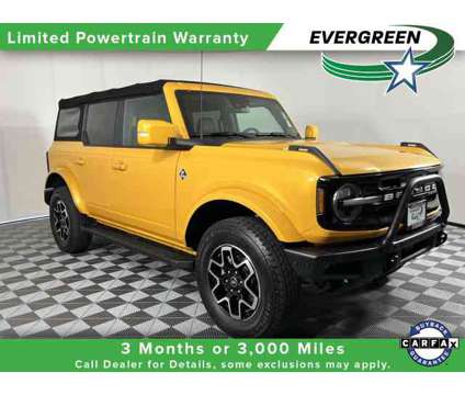 2021 Ford Bronco Outer Banks Luxury Package is a Orange 2021 Ford Bronco SUV in Issaquah WA