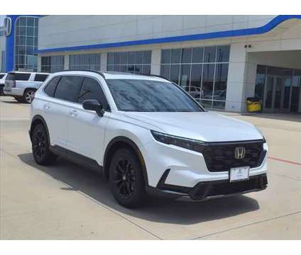 2023 Honda CR-V Hybrid Sport is a Silver, White 2023 Honda CR-V Hybrid in Rosenberg TX