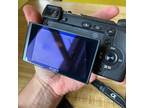 Sony Alpha NEX-6 Black 16.1MP Mirrorless E Mount DSLR Camera Body FOR PARTS ASIS