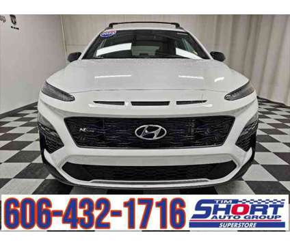 2023 Hyundai Kona N Line is a White 2023 Hyundai Kona SUV in Pikeville KY