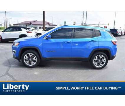 2019 Jeep Compass Limited 4x4 is a Blue 2019 Jeep Compass Limited SUV in Rapid City SD