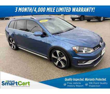 2017 Volkswagen Golf Alltrack TSI S is a Blue 2017 Volkswagen Golf Alltrack TSI S Station Wagon in Dubuque IA