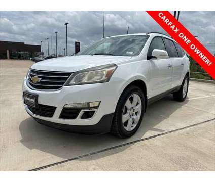 2016 Chevrolet Traverse 1LT is a White 2016 Chevrolet Traverse 1LT SUV in Brookshire TX
