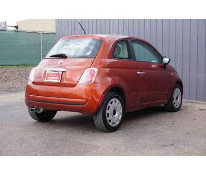 2012 FIAT 500 for sale is a Orange 2012 Fiat 500 Model Car for Sale in Greeley CO