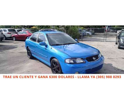 2001 Nissan Sentra for sale is a Blue 2001 Nissan Sentra 1.8 Trim Car for Sale in Miami FL