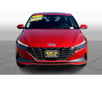 2022UsedHyundaiUsedElantraUsedIVT is a Red 2022 Hyundai Elantra Car for Sale in Folsom CA