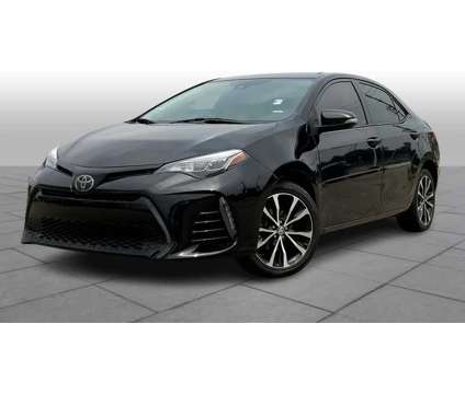 2017UsedToyotaUsedCorollaUsedCVT (GS) is a Black 2017 Toyota Corolla Car for Sale in Houston TX
