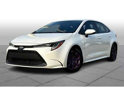 2021UsedToyotaUsedCorollaUsedCVT (Natl) is a White 2021 Toyota Corolla Car for Sale in Richmond TX