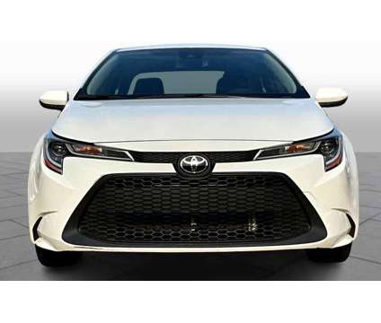 2021UsedToyotaUsedCorollaUsedCVT (Natl) is a White 2021 Toyota Corolla Car for Sale in Richmond TX