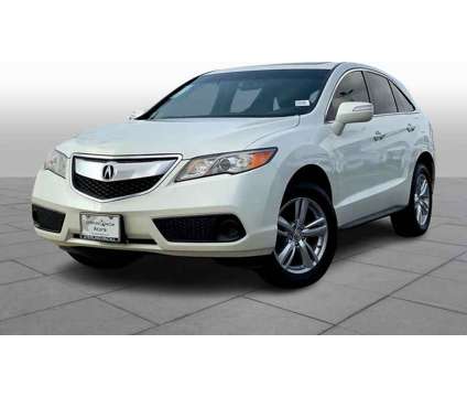 2015UsedAcuraUsedRDXUsedFWD 4dr is a White 2015 Acura RDX Car for Sale in Houston TX