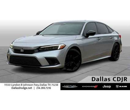 2022UsedHondaUsedCivic is a Silver 2022 Honda Civic Car for Sale in Dallas TX