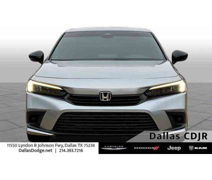 2022UsedHondaUsedCivicUsedCVT is a Silver 2022 Honda Civic Car for Sale in Dallas TX