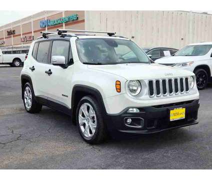 2017UsedJeepUsedRenegadeUsedFWD is a White 2017 Jeep Renegade Car for Sale in Houston TX