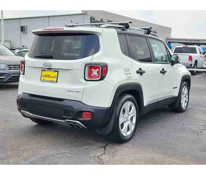 2017UsedJeepUsedRenegadeUsedFWD is a White 2017 Jeep Renegade Car for Sale in Houston TX