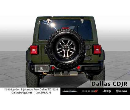 2024UsedJeepUsedWranglerUsed4 Door 4x4 is a Green 2024 Jeep Wrangler Car for Sale in Dallas TX