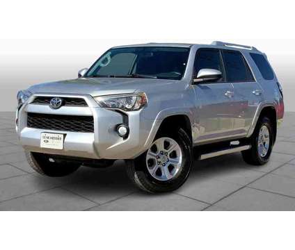 2016UsedToyotaUsed4RunnerUsedRWD 4dr V6 is a Silver 2016 Toyota 4Runner Car for Sale in Lubbock TX