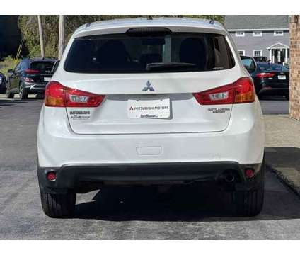 2015 Mitsubishi Outlander Sport ES 4WD is a White 2015 Mitsubishi Outlander Sport ES Car for Sale in Clifton Park NY