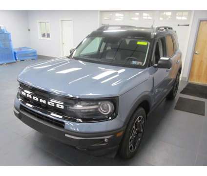 2024 Ford Bronco Sport Outer Banks is a Blue, Grey 2024 Ford Bronco Car for Sale in Philadelphia PA