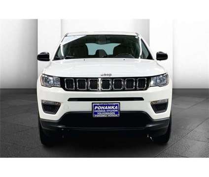 2021 Jeep Compass Sport is a White 2021 Jeep Compass Sport Car for Sale in Capitol Heights MD