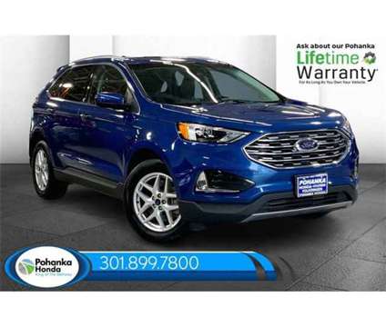 2022 Ford Edge SEL is a Blue 2022 Ford Edge SEL Car for Sale in Capitol Heights MD