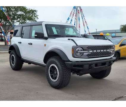 2024 Ford Bronco Badlands is a White 2024 Ford Bronco Car for Sale in Corpus Christi TX