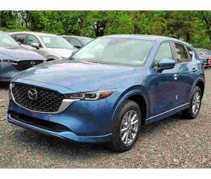 2024 Mazda CX-5 2.5 S Preferred Package is a Blue 2024 Mazda CX-5 Car for Sale in Trevose PA
