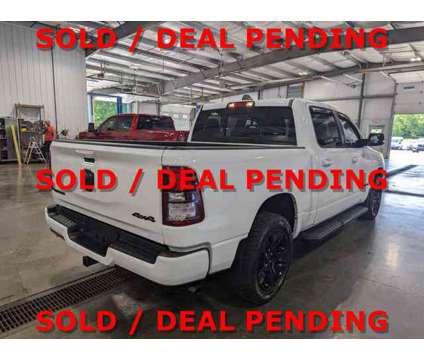 2022 Ram 1500 Big Horn Premium Cloth Heated is a White 2022 RAM 1500 Model Big Horn Car for Sale in Butler PA