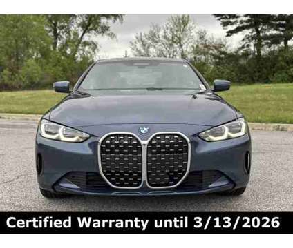 2021 BMW 4 Series 430i xDrive is a Blue 2021 BMW 430 Model i Car for Sale in Schererville IN