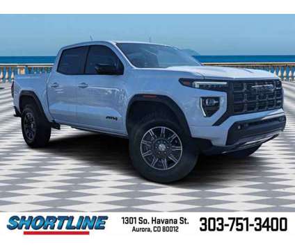 2023 GMC Canyon AT4 is a White 2023 GMC Canyon Car for Sale in Aurora CO