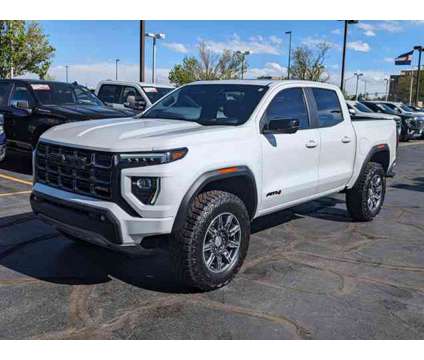2023 GMC Canyon AT4 is a White 2023 GMC Canyon Car for Sale in Aurora CO