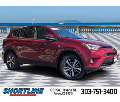 2018 Toyota RAV4 XLE is a Red 2018 Toyota RAV4 XLE Car for Sale in Aurora CO