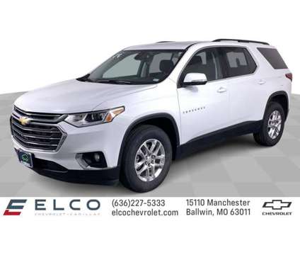 2021 Chevrolet Traverse LT Cloth is a White 2021 Chevrolet Traverse LT Car for Sale in Ballwin MO