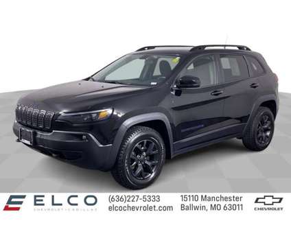 2020 Jeep Cherokee Upland is a Black 2020 Jeep Cherokee Car for Sale in Ballwin MO
