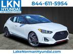 2020 Hyundai Veloster White, 27K miles